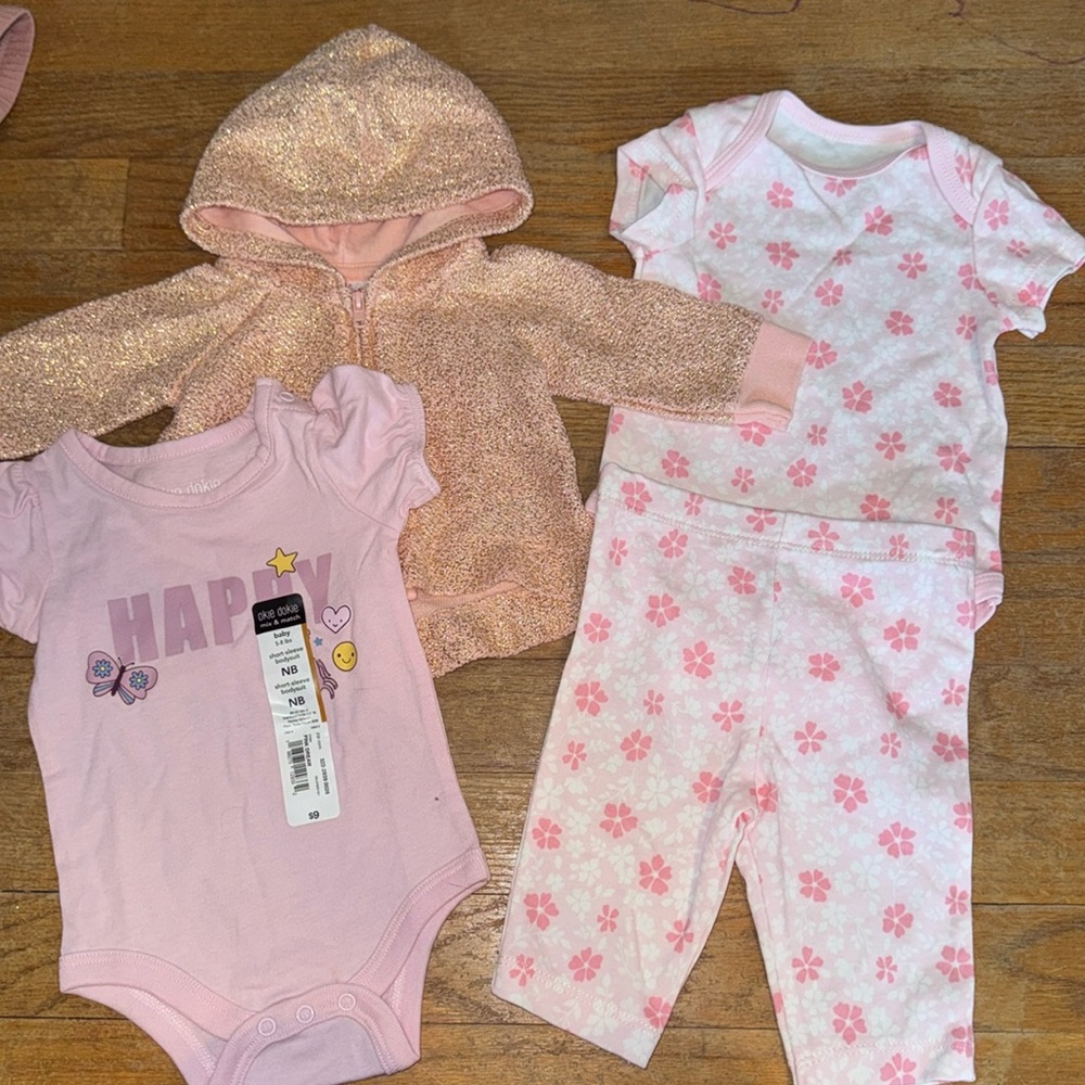 Newborn pink lot (4)